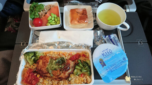 シンガポール航空の機内食