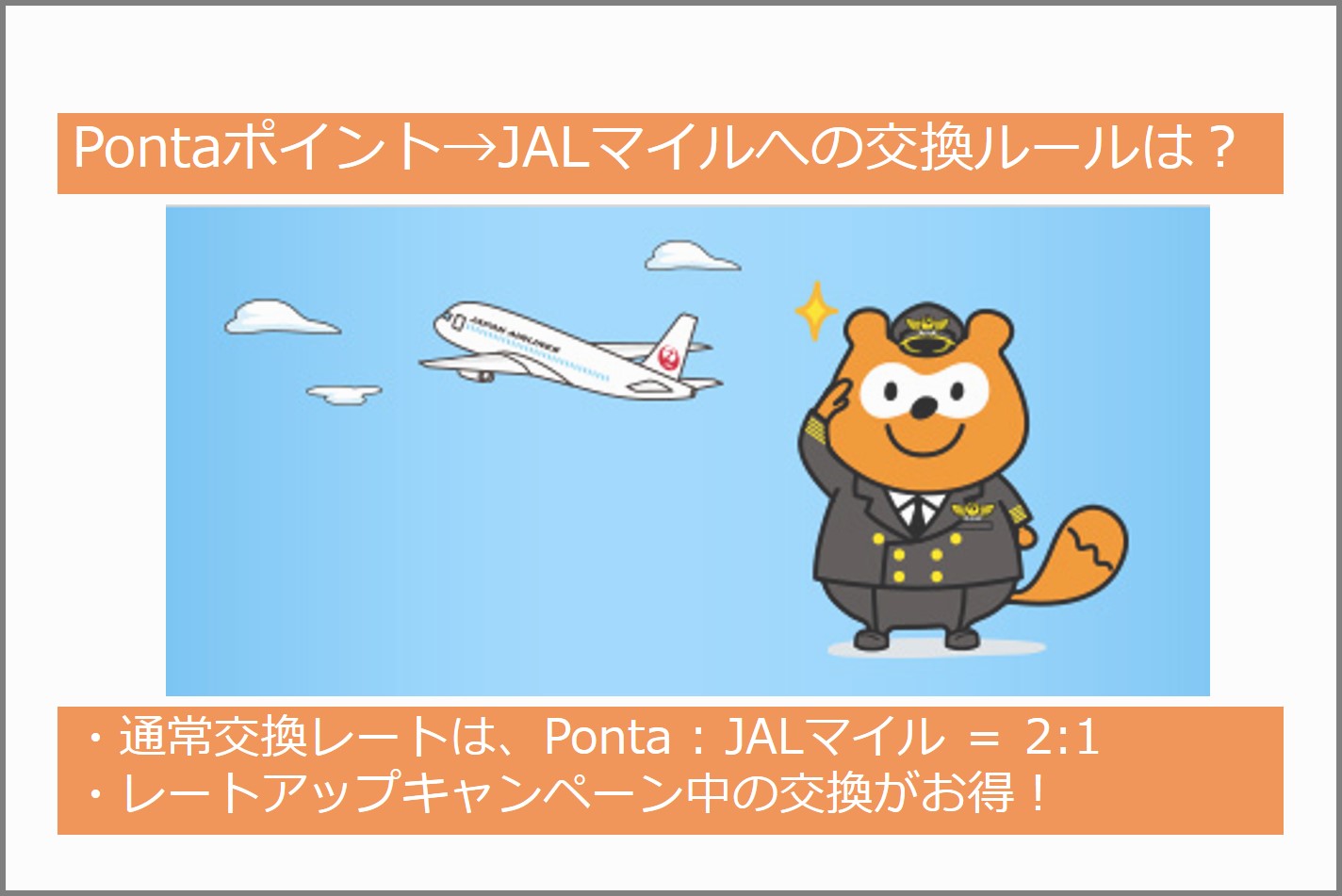 限定版 JALオリジナル Pontaカード 新品