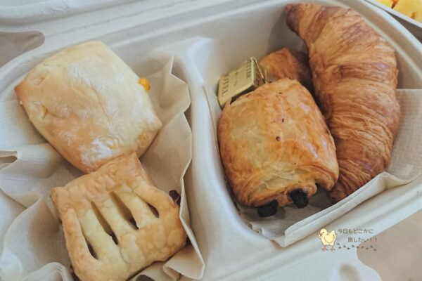 星野リゾート西表島のテイクアウト朝食のパン