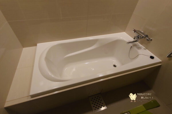 ソラリア西鉄ホテル札幌のデラックストリプルのお風呂