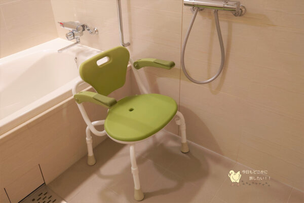 ソラリア西鉄ホテル札幌のシャワー椅子