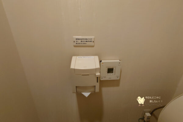 日田天領水の宿の和洋室のトイレ