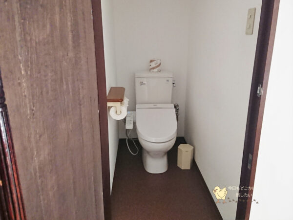 星野リゾート西表島のデラックスツインのトイレ