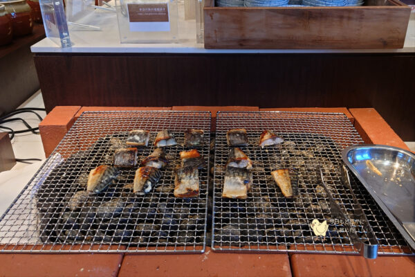 プレミアホテル門司港の朝食の本日の焼き魚