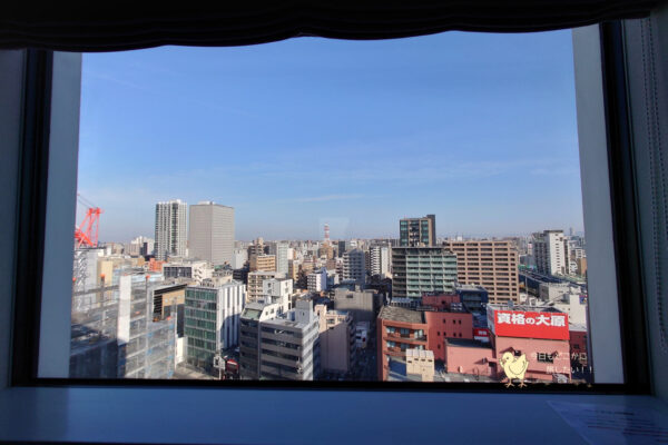三交インGrande名古屋 ホテル＆スパの Grandeスタンダードルームからの眺望