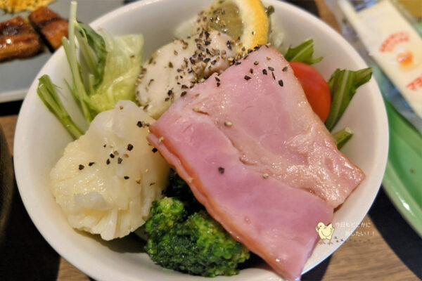 三交インGrande名古屋 ホテル＆スパの朝食のサラダ