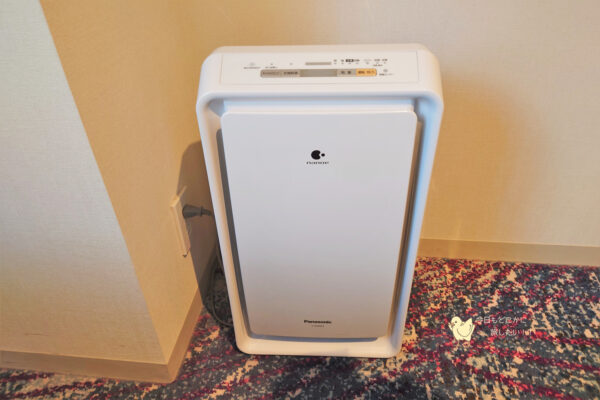 「ホテルJALシティ名古屋 錦」のシンプルクイーンの加湿空気清浄機