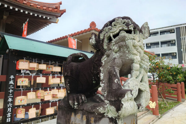 宮古神社のシーサー狛犬