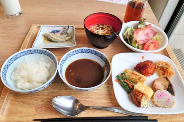 GOTO TSUBAKI HOTELのTsubaki Kichenの朝食