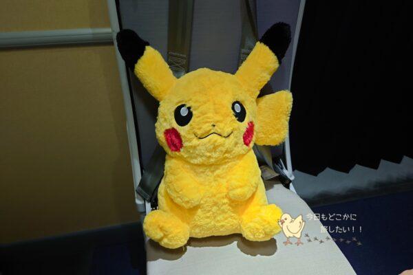 ピカチュウジェットNH初便からデビューしたピカチュウ