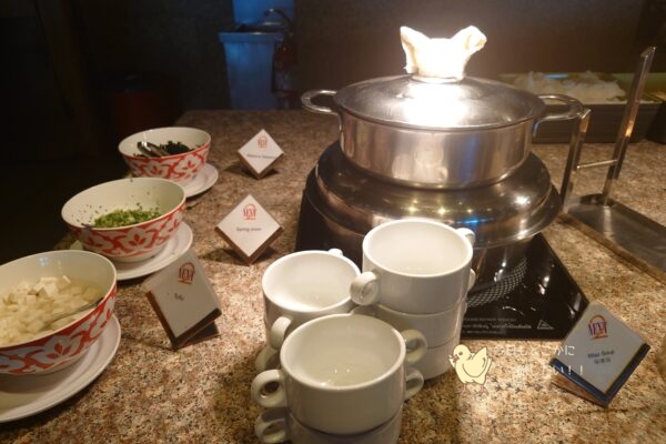 シャングリラ バンコクの朝食の味噌汁