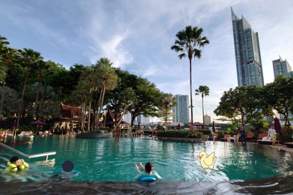 シャングリラ バンコクのプール