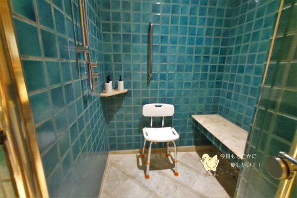 シェラトングランデ スクンビット、ラグジュアリーコレクションホテル、バンコクのグランデルームのシャワーブース