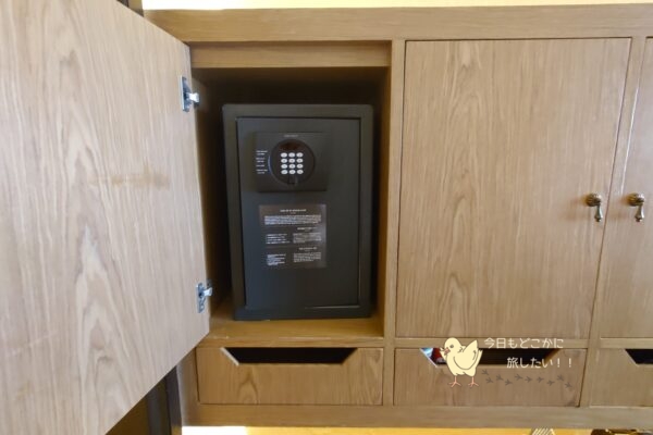 シェラトングランデ スクンビット、ラグジュアリーコレクションホテル、バンコクのグランデルームの金庫