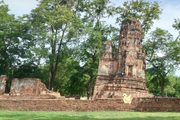 ワット・プラ・マハタート(Wat Phra Maharhat)から見えたワット・ノック