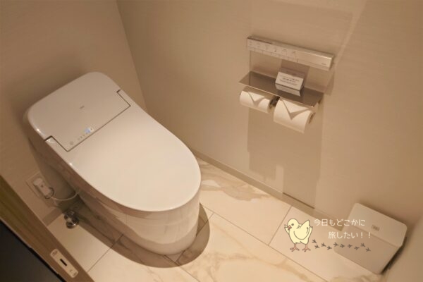 コートヤード バイ マリオット 名古屋のプレミアツインのトイレ