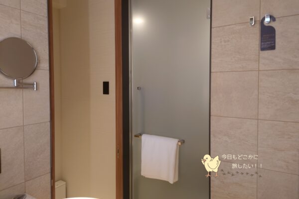 コートヤード バイ マリオット 名古屋のプレミアツインのお風呂