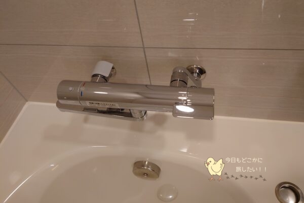コートヤード バイ マリオット 名古屋のプレミアツインのお風呂の蛇口