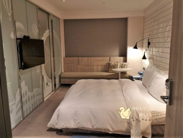 AIRLINE INN 高雄駅前のデラックスダブル