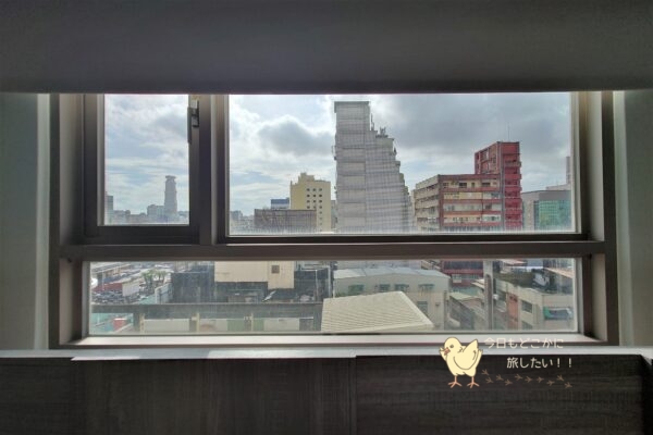 AIRLINE INN 高雄駅前のデラックスダブルカラの眺望