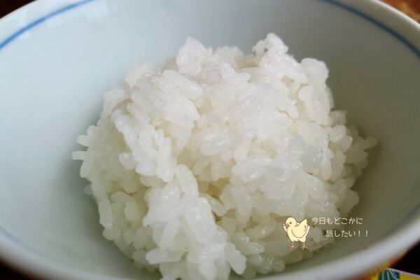 カヌチャベイホテル&ヴィラズの「神着」の朝食の釜炊きご飯