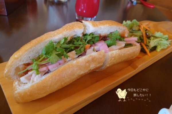 インターコンチネンタルサイゴンレジデンスのBasilicoのバインミー