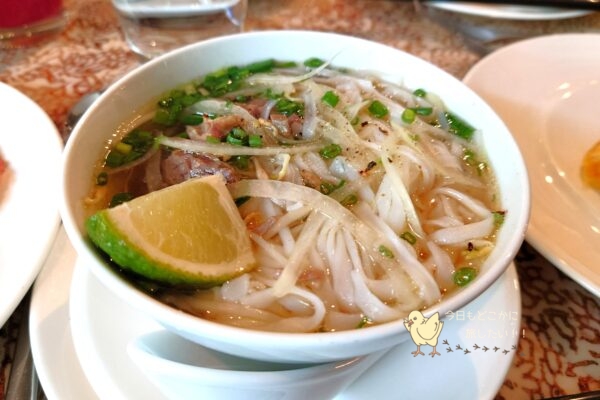 インターコンチネンタルサイゴンのMarket39の朝食のライブキッチンのフォー