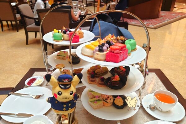 THE FULLERTON HOTELのThe COURTYARDのアフタヌーンティー