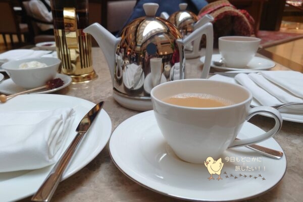 THE FULLERTON HOTELのThe COURTYARDのアフタヌーンティー