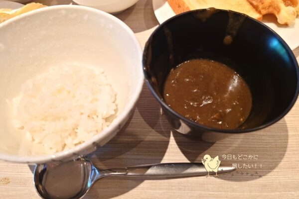 ソレスト高千穂ホテルの朝食のカレー