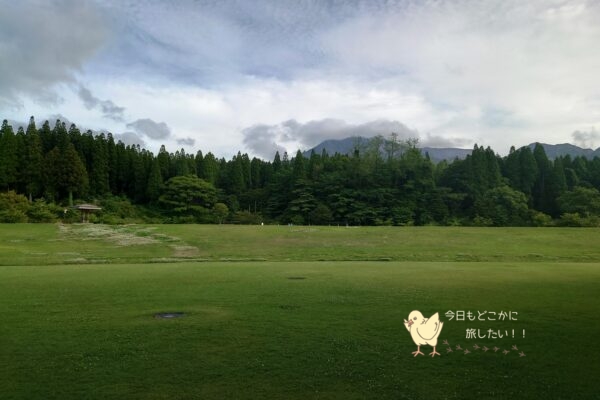 亀の井ホテル 阿蘇からの風景