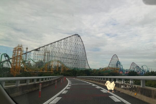 湾岸長島PA(下り)への道