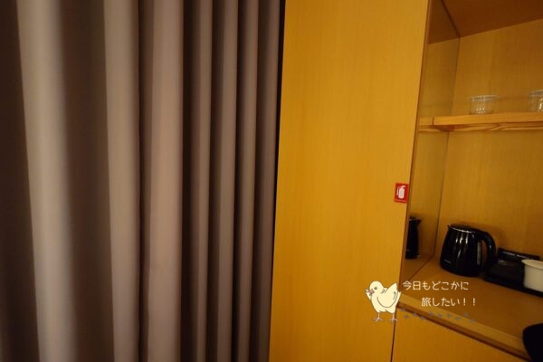 相鉄ホテルズ ザ・スプラジール ソウル東大門のデラックスダブルのクローゼット