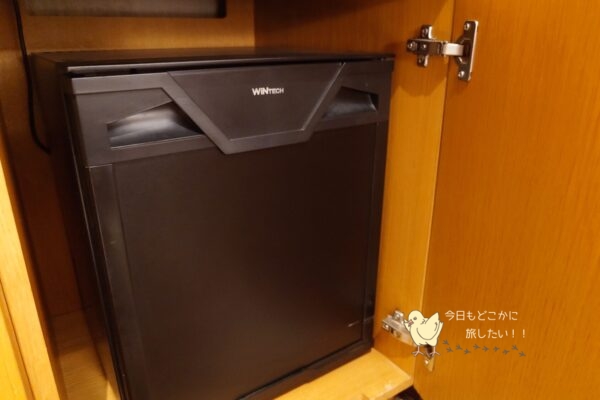 相鉄ホテルズ ザ・スプラジール ソウル東大門のデラックスダブルの冷蔵庫