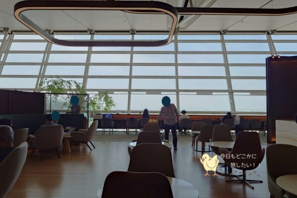 仁川国際空港T1のアシアナビジネスラウンジ EASTの中