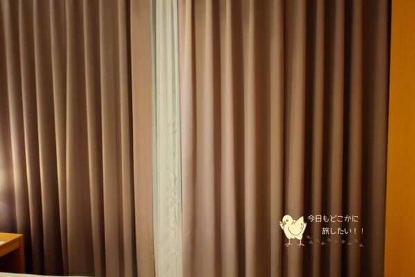 相鉄ホテルズ ザ・スプラジール ソウル東大門のデラックスダブルの窓