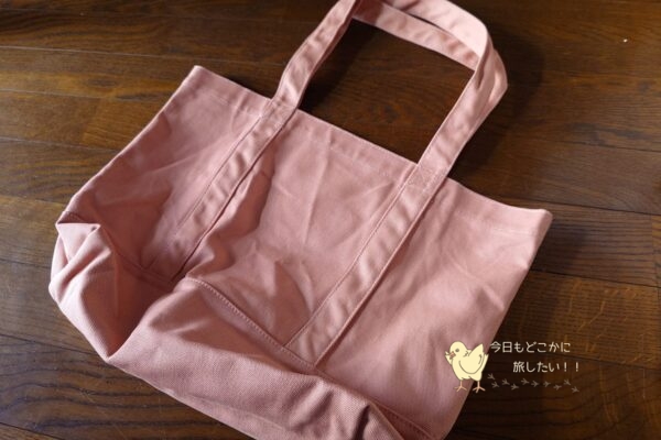 ポケモンMYデザインでオーダーしたトートバッグの背面