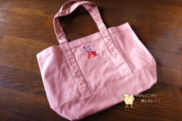 ポケモンMYデザインでオーダーしたトートバッグ前面