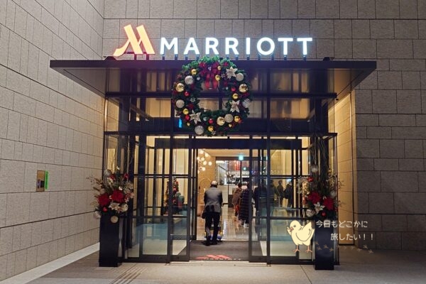 マリオット長崎の玄関