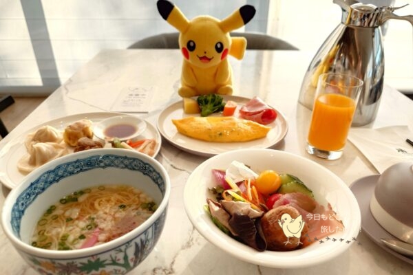 マリオット長崎のHARBELLAの朝食